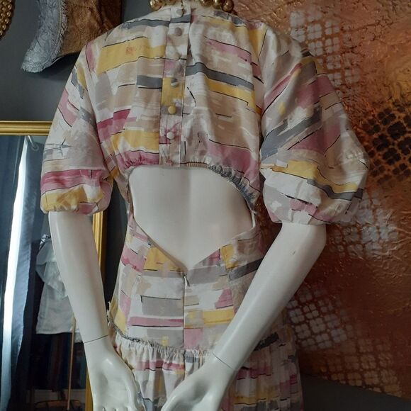 Moon River Viscose Blend Voluminous Maxi Dress - Picture 13 of 16